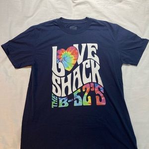 Women’s the B-52’s “Love Shack” T-shirt! Size large, American Classics Brand!